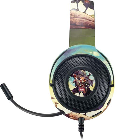 Marvel Rocket Raccoon Armored Arsenal Razer Kraken X Skin